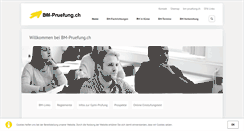 Desktop Screenshot of bm-pruefung.ch
