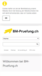 Mobile Screenshot of bm-pruefung.ch